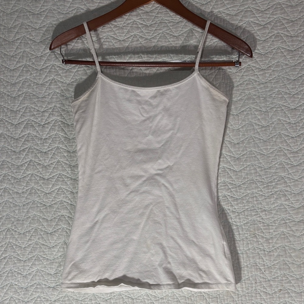 Maurices White Slim Spaghetti Strap Camisole